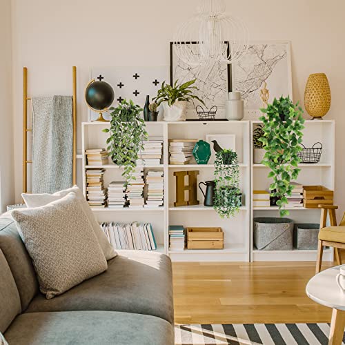 4 Pack Artificial Hanging Plants