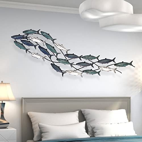 Metal Fish Wall Art Decor