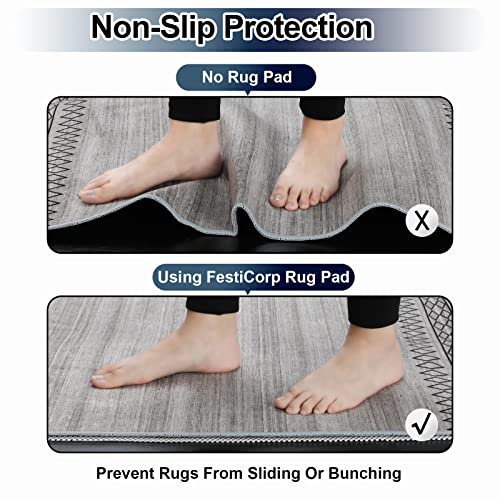 Non Slip Rug Pads 5x7