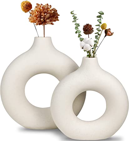 White Ceramic Vase